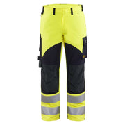 Blaklader 1588 1512 Multinorm Werkbroek Inherent High Vis Geel Marineblauw