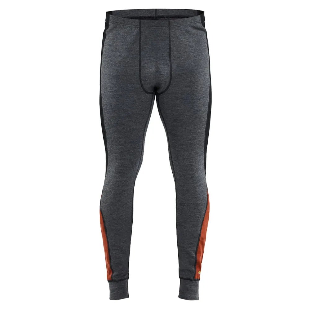 Blaklader 1845 1736 Lange Onderbroek Merinowol Xwarm Medium Grijs Zwart