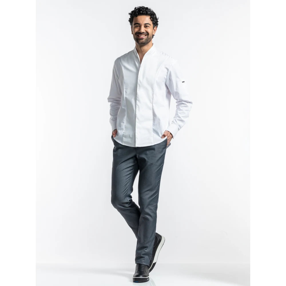 Chaud Devant Broek Chivano Grey Donkergrijs