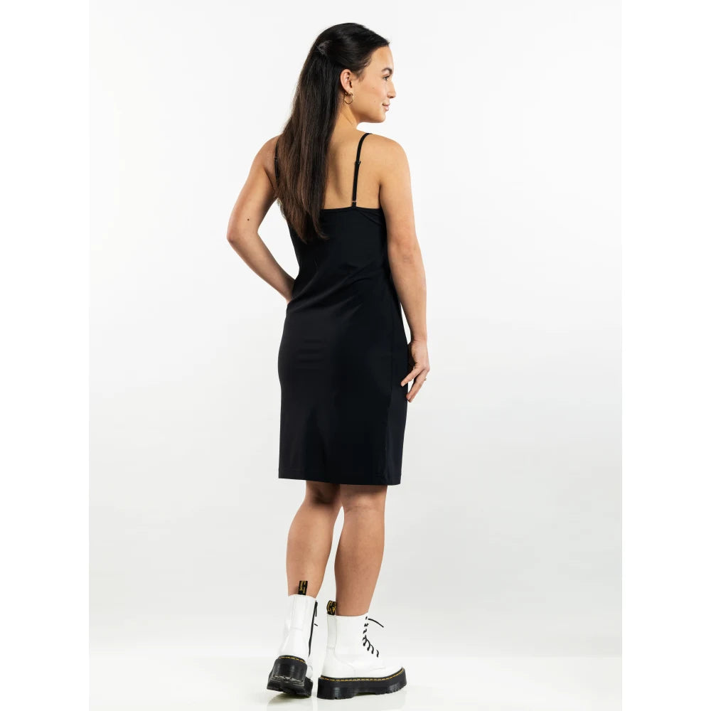 Chaud Devant Jurk Camomille Black Zwart