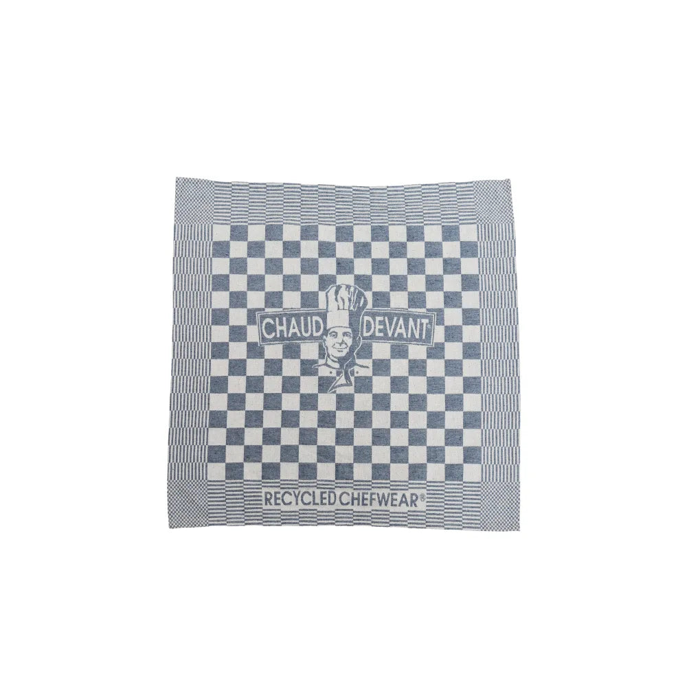 Chaud Devant Keuken Textiel Recycled Chef Towels (3Pcs) Blauw Gemêleerd
