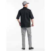 Chaud Devant Koksbuis Hilton Poco Black Short Sleeve Zwart