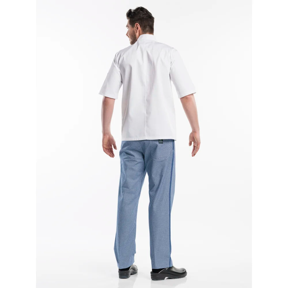 Chaud Devant Koksbuis Hilton Poco White Short Sleeve Wit