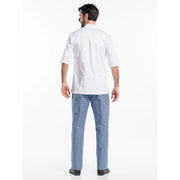 Chaud Devant Koksbuis Monza White Short Sleeve Wit