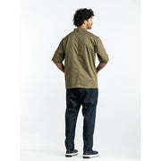 Chaud Devant Koksbuis Sabor Dark Olive Short Sleeve Olijfgroen