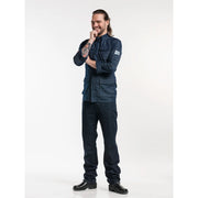 Chaud Devant Kokspantalon Jeans Blue Denim Stretch Donkerblauw