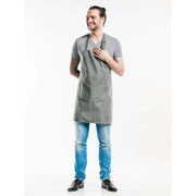 Chaud Devant Schort Base Grey Denim Grijs