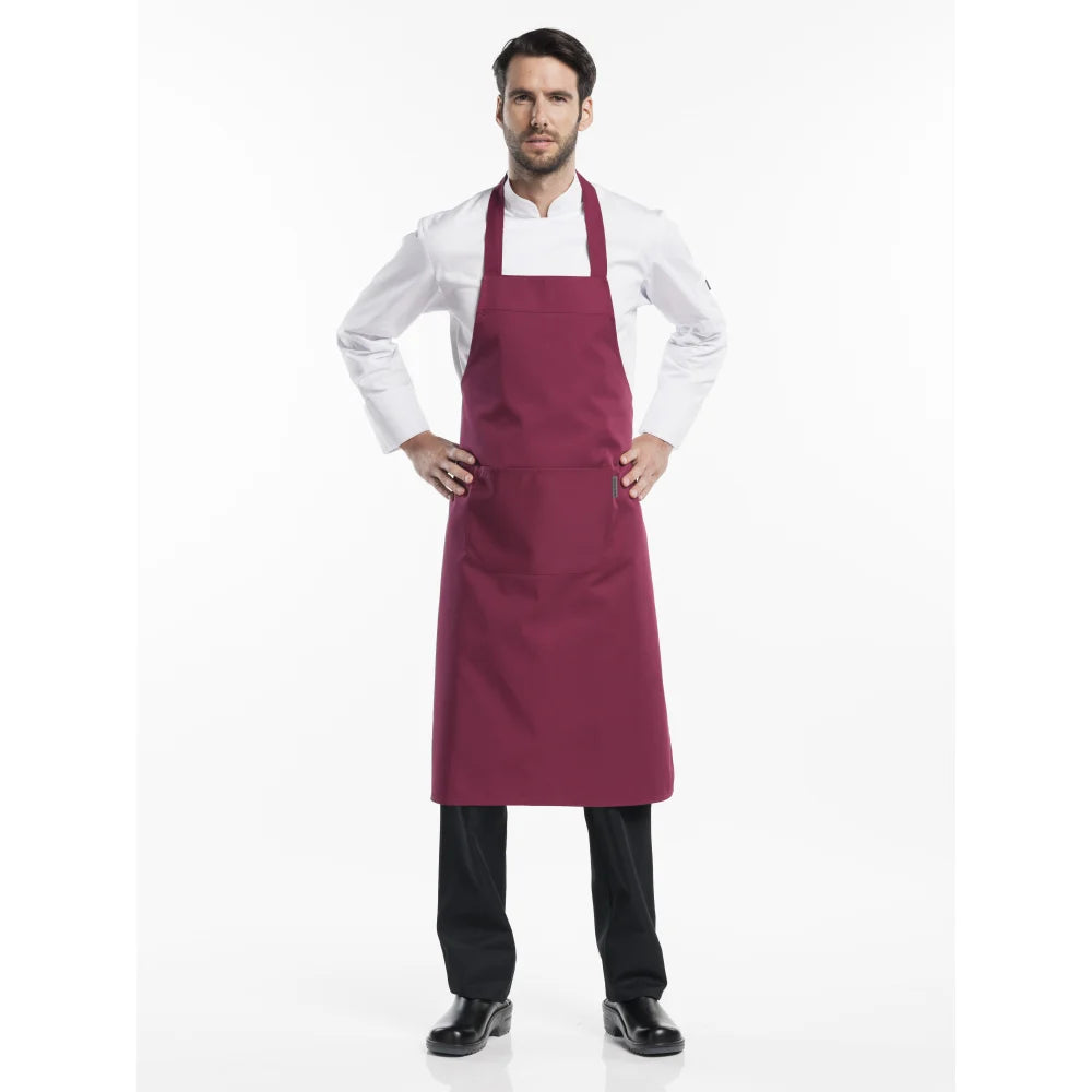 Chaud Devant Schort Burgundy Rood