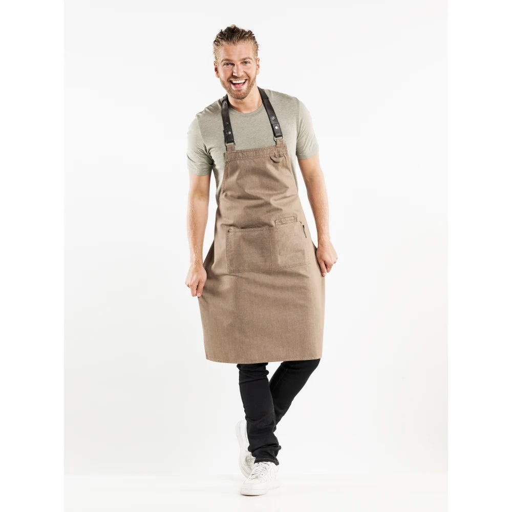 Chaud Devant Schort Forene Mud Denim Zand