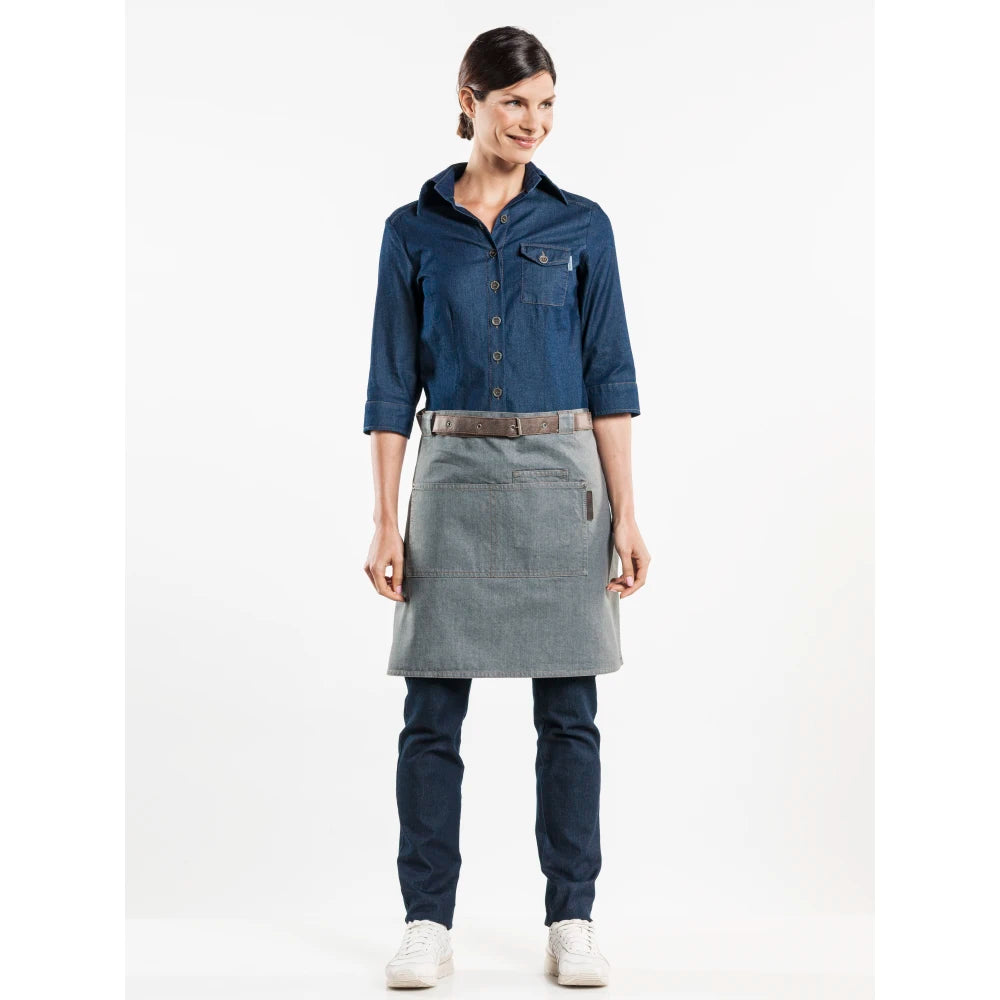 Chaud Devant Sloof Forene Grey Denim Grijs