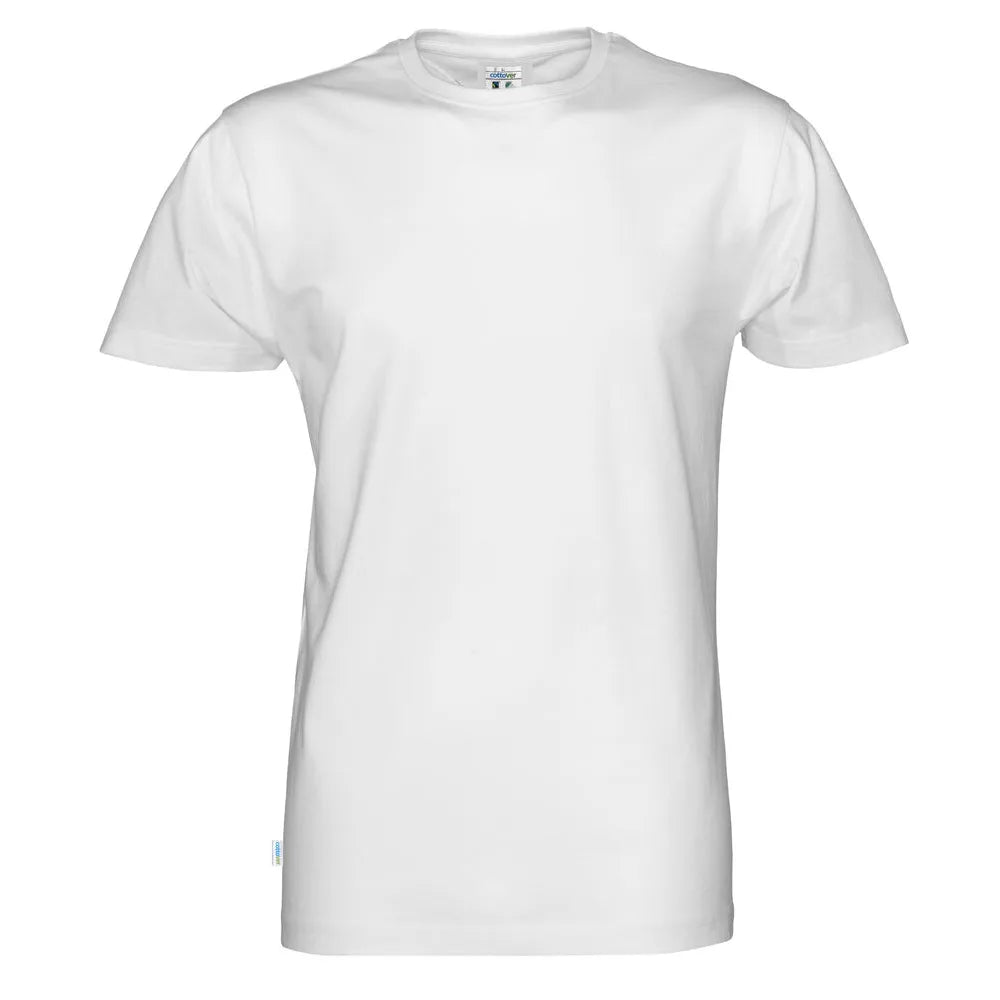 Cottover T-Shirt Man - GOTS Wit