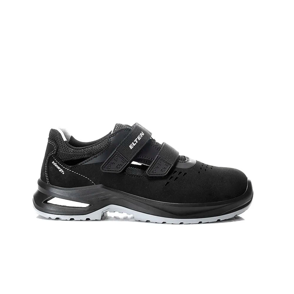 Elten Ray XXFIT Black-Grey Easy S1 Typ 1 Veiligheidssandalen
