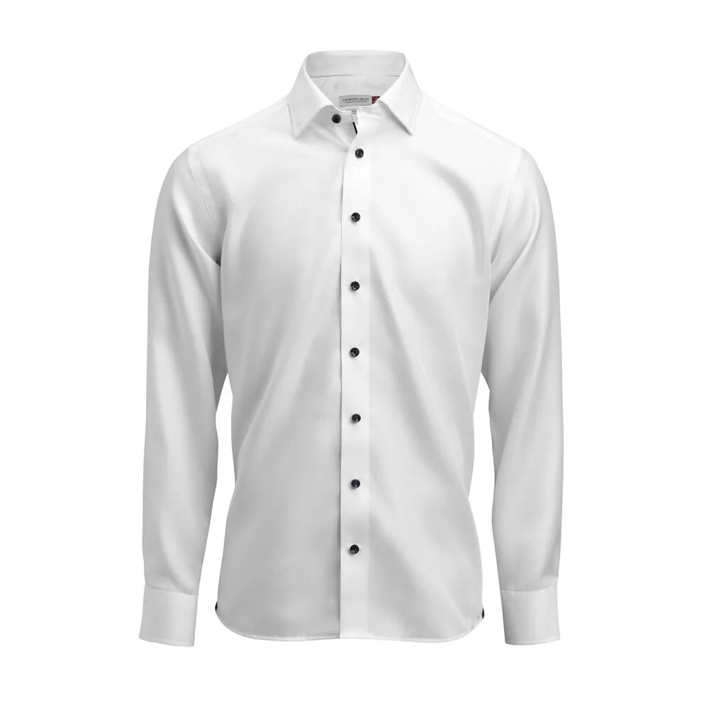 J.Harvest & Frost Red Bow 123 Hemd Regular Fit Heren Wit