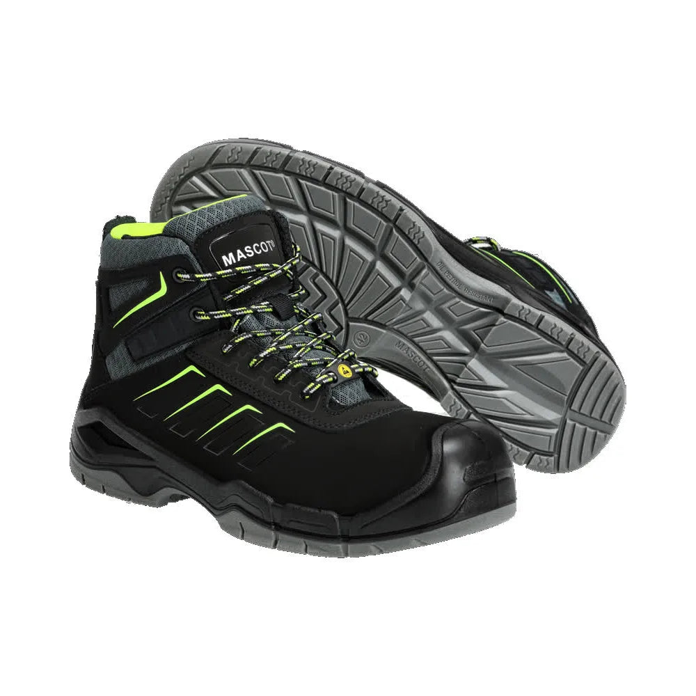 Mascot F0109-937 Zwart S3S Veiligheidsschoenen Hoog