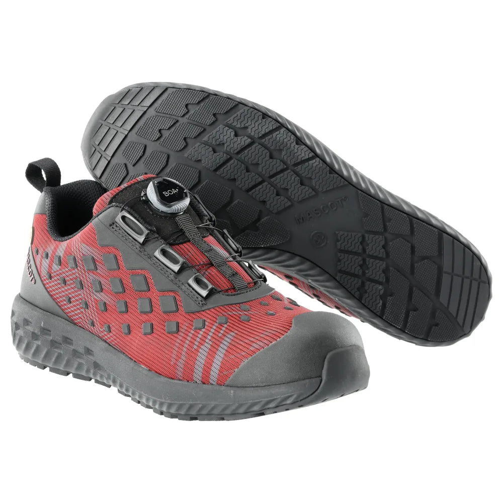 Mascot F0650-704 Herfstrood Zwart S1PL Veiligheidsschoenen Laag