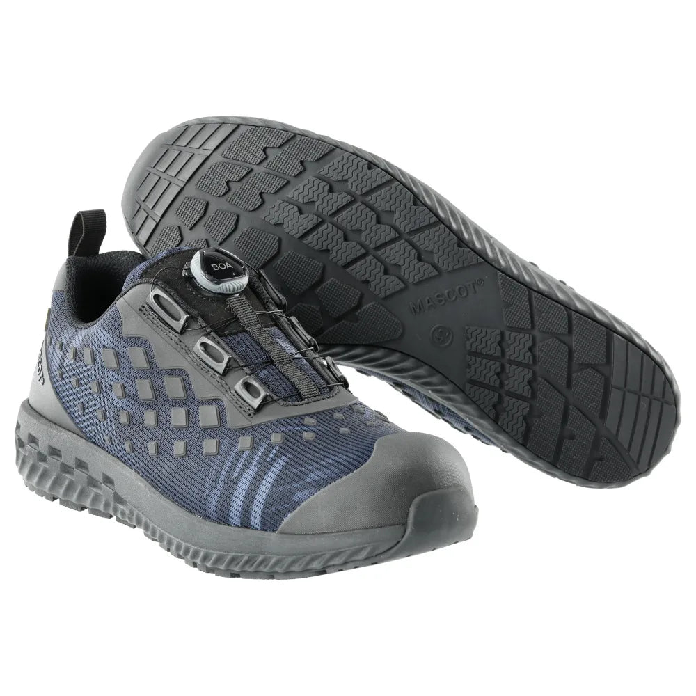 Mascot F0650-704 Steenblauw Zwart S1PL Veiligheidsschoenen Laag