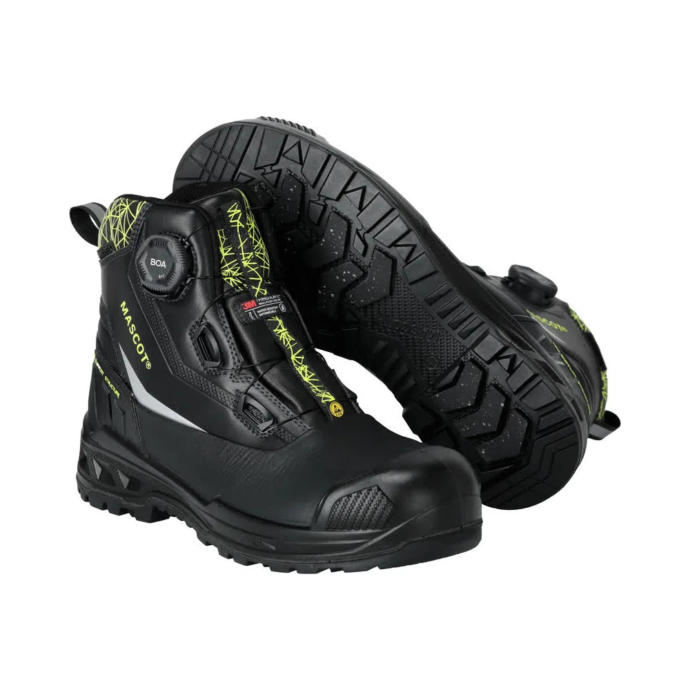 Mascot F1302-902 Zwart S7S Veiligheidsschoenen Hoog
