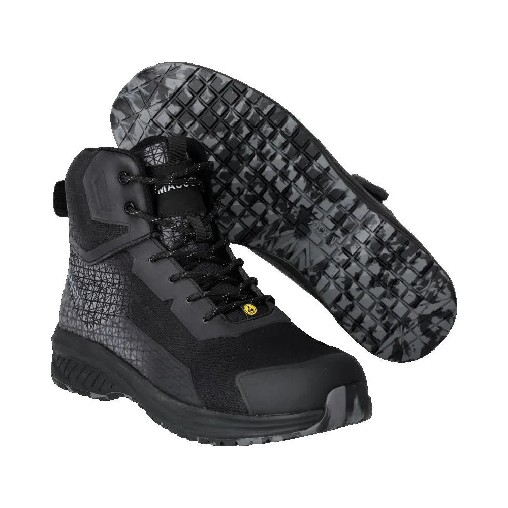 Mascot F1503-909 Zwart S3S Veiligheidsschoenen Hoog