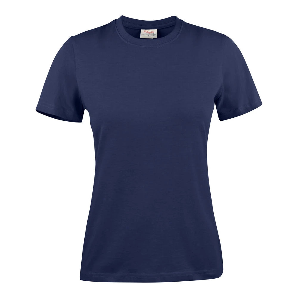 Printer Heavier Pro T-Shirt Dames Donker Marine