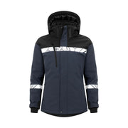 Projob 7417 Softshell Jas Dames Marine Zwart