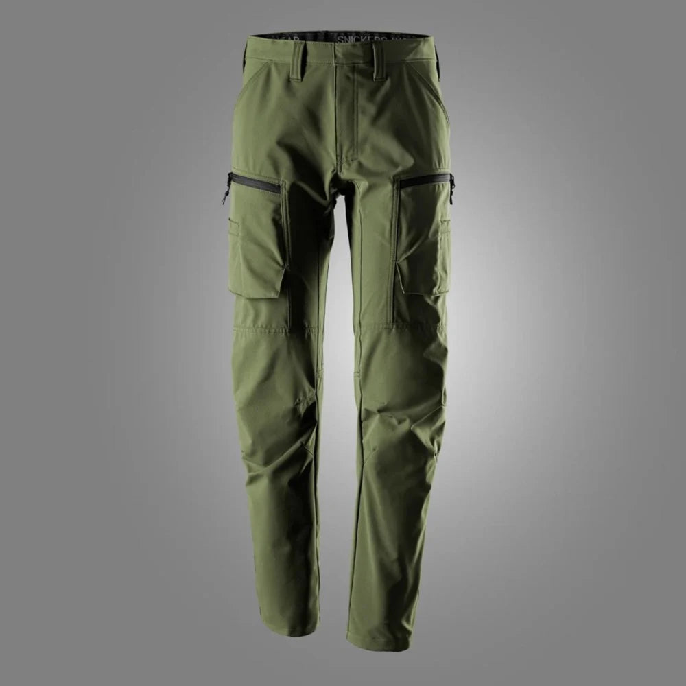 Snickers 6410 Servicework Service Stretch Werkbroek 3100 Khaki Green