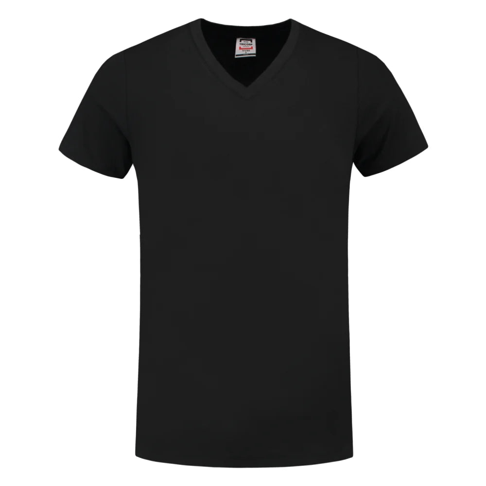 Tricorp 101005 T-Shirt V Hals Fitted Black