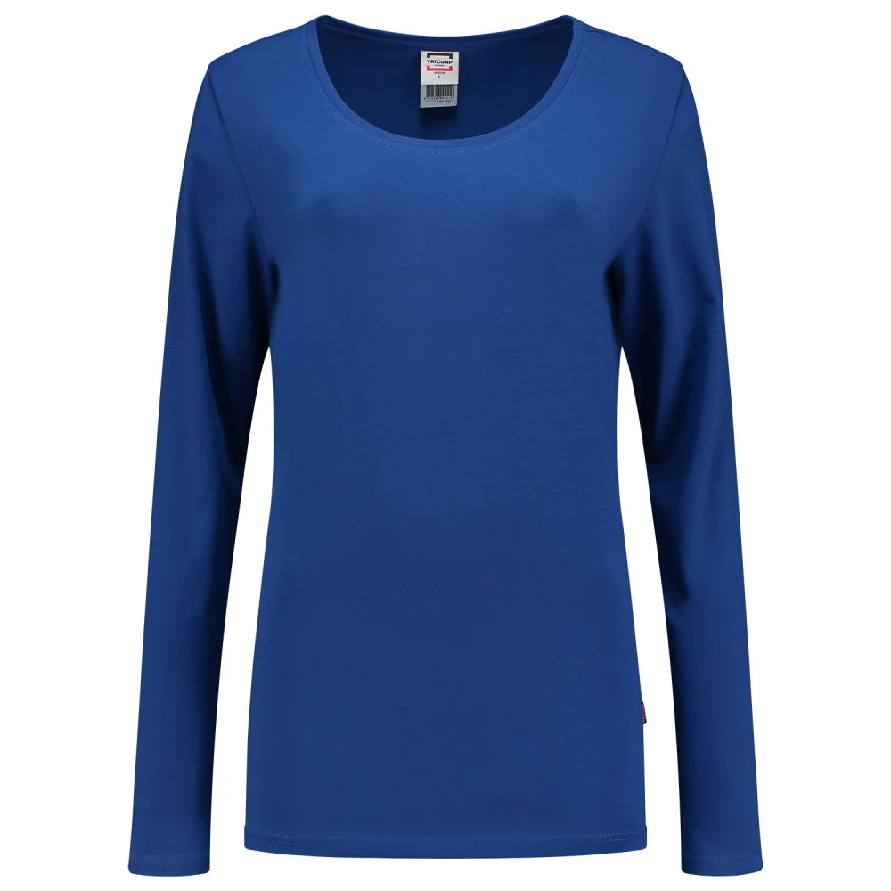 Tricorp 101010 T-Shirt Lange Mouw Dames Royal Blue