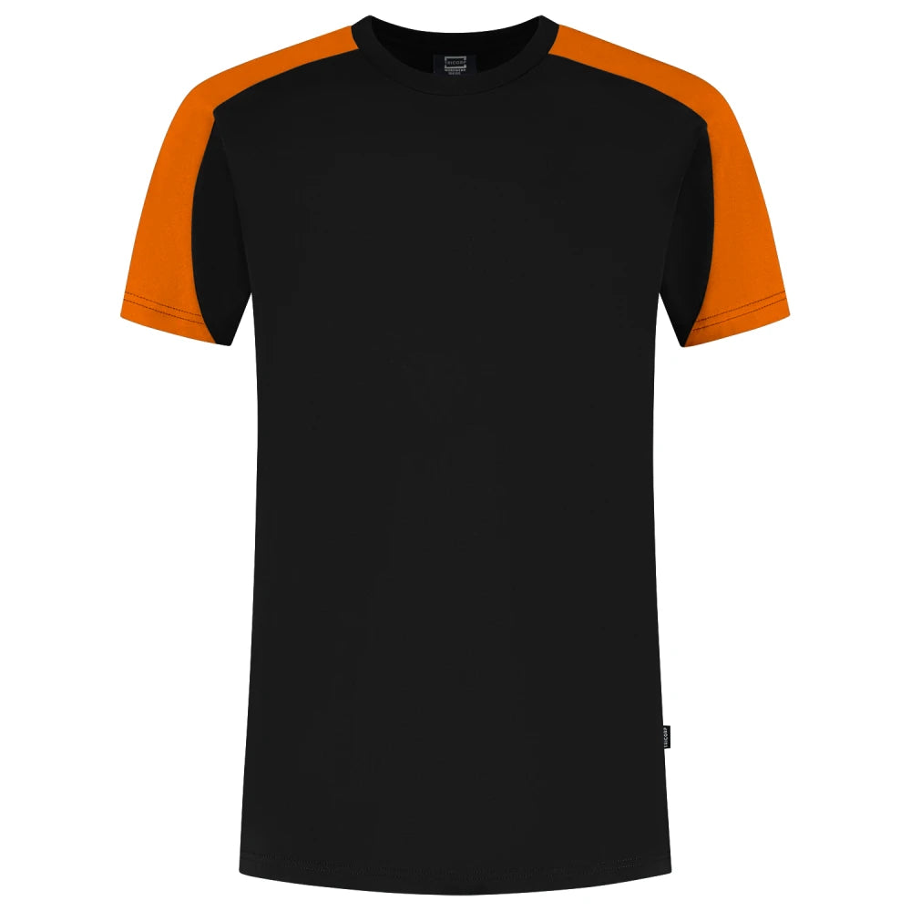 Tricorp 106106 T-Shirt Bicolor Redefined Black Orange