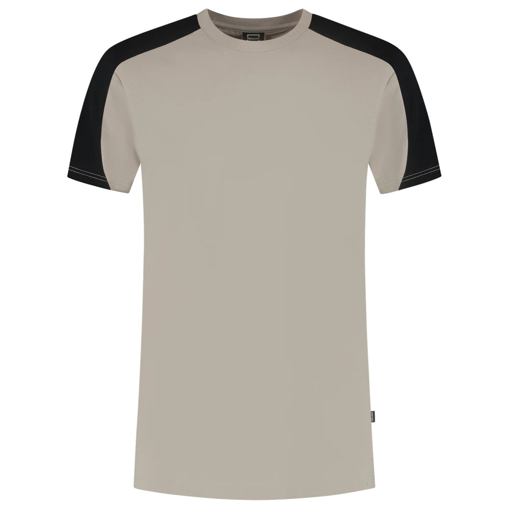 Tricorp 106106 T-Shirt Bicolor Redefined Sand Black