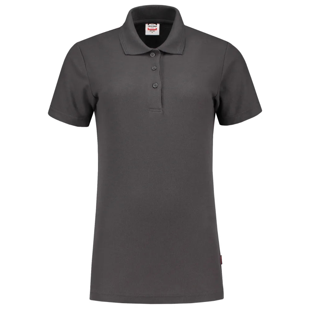 Tricorp 201006 Poloshirt Fitted Dames Dark Grey