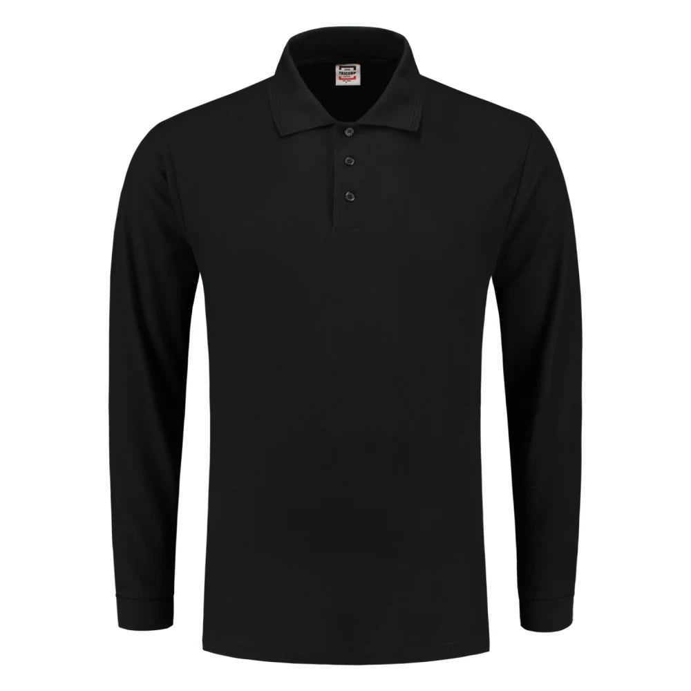 Tricorp 201009 Poloshirt Lange Mouw Black
