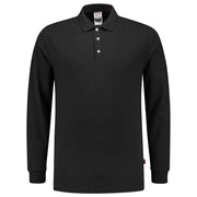 Tricorp 201017 Poloshirt Fitted 210 Gram Lange Mouw Black