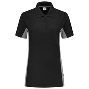 Tricorp 202003 Poloshirt Bicolor Dames Black Grey