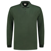 Tricorp 202005 Poloshirt Uv Block Cooldry Lange Mouw Bottle Green