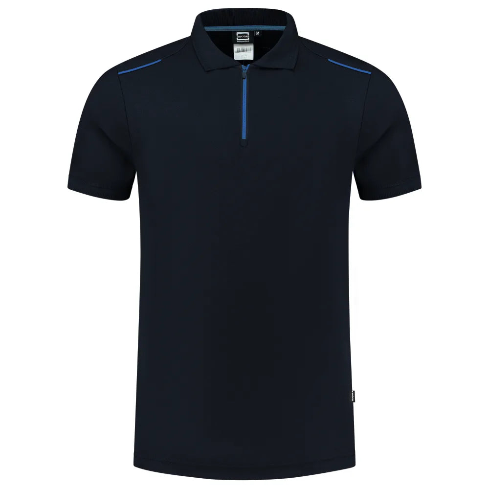Tricorp 202703 Poloshirt Accent Navy Royal Blue