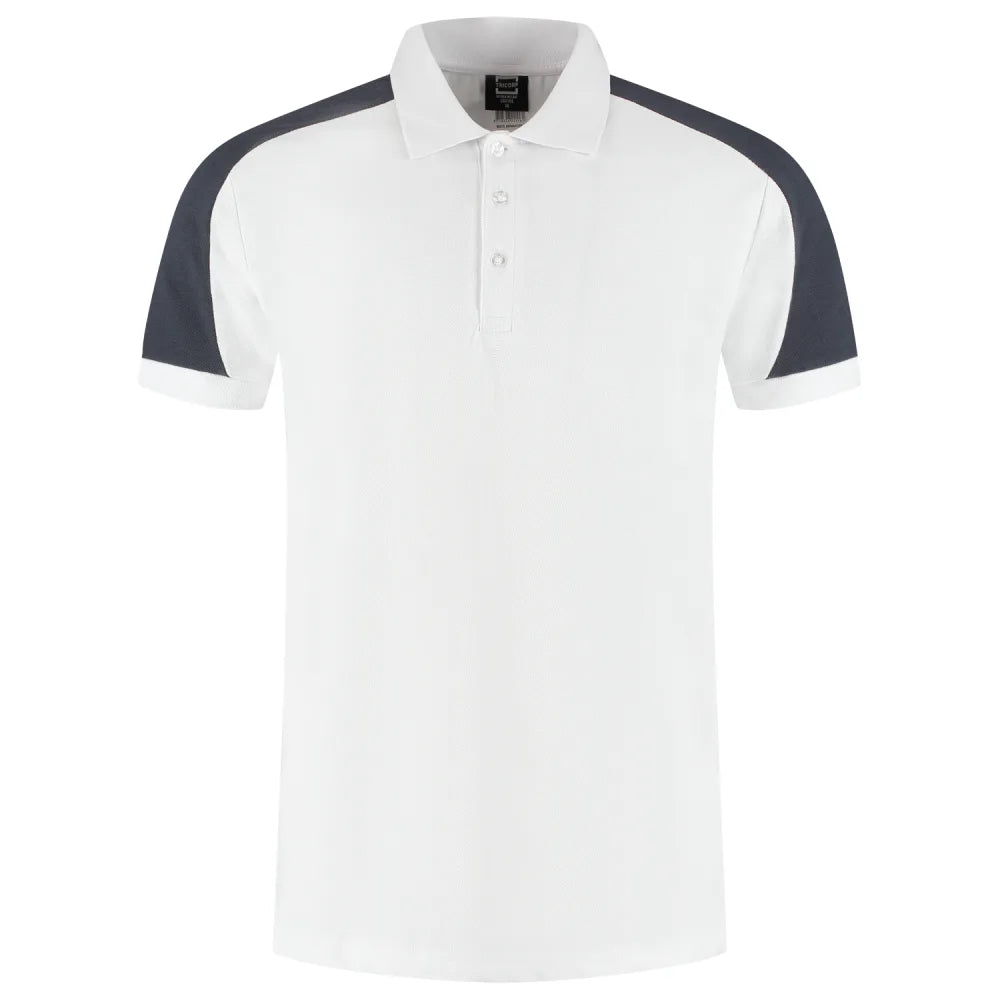 Tricorp 206106 Poloshirt Bicolor Redefined White Anthracite