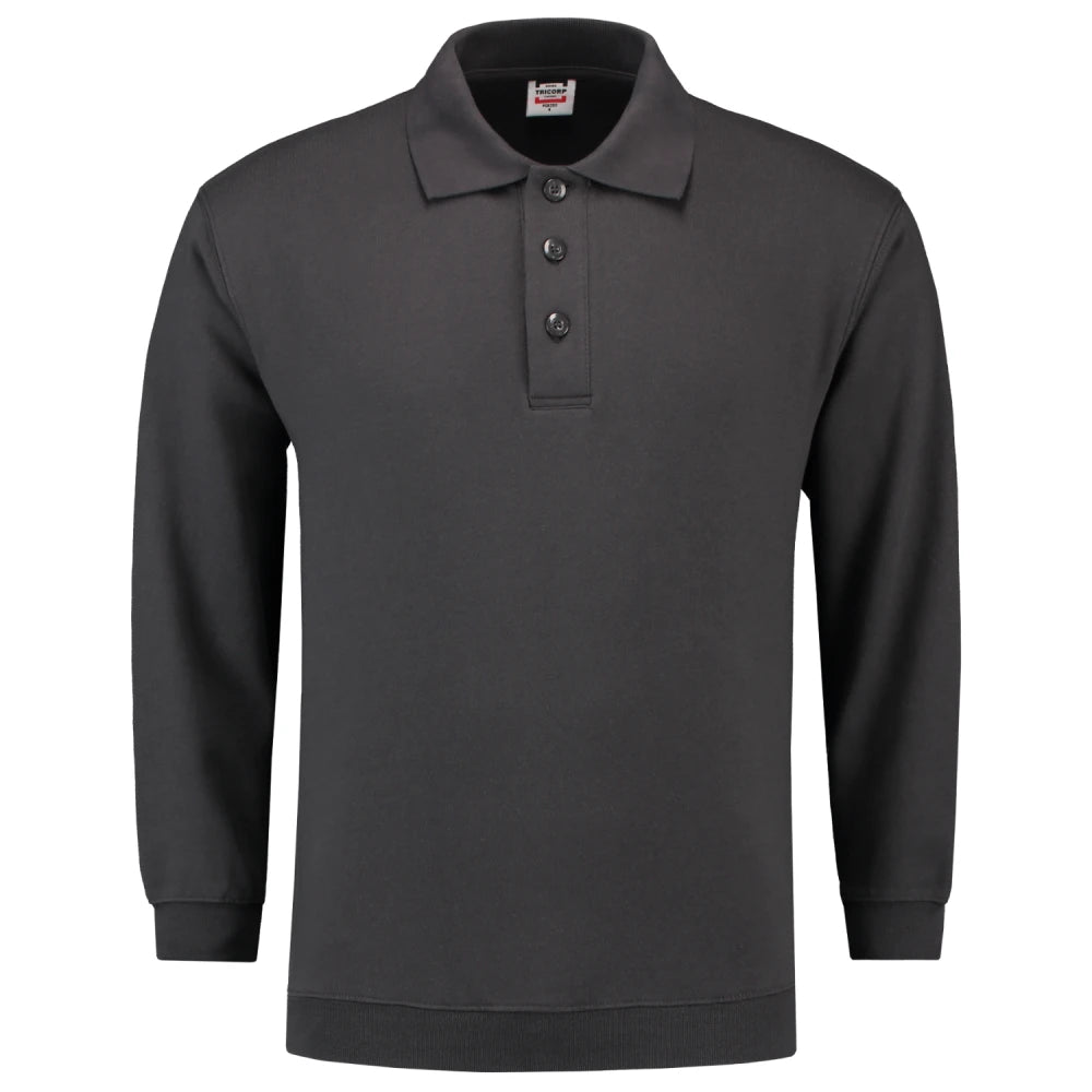 Tricorp 301005 Polosweater Boord Dark Grey