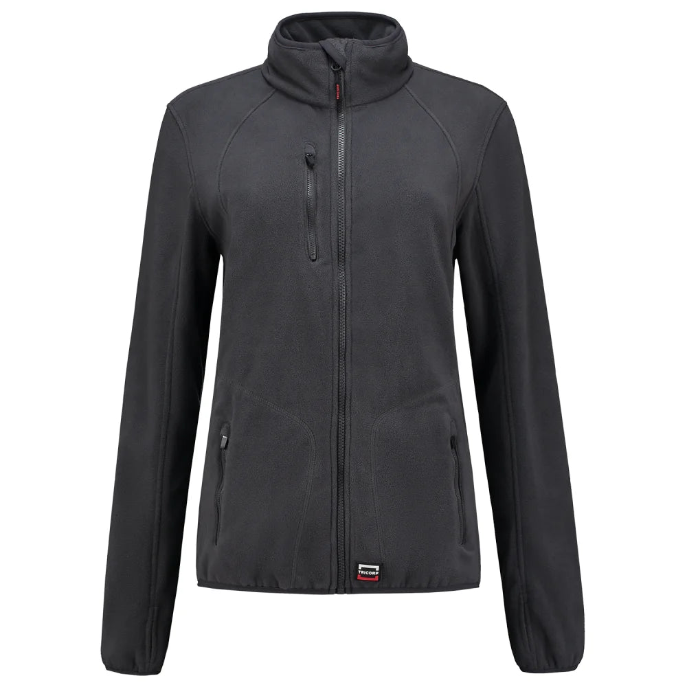 Tricorp 301011 Sweatvest Fleece Luxe Dames Dark Grey