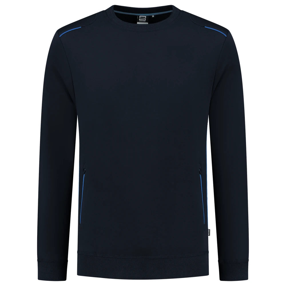 Tricorp 302703 Sweater Accent Navy Royal Blue
