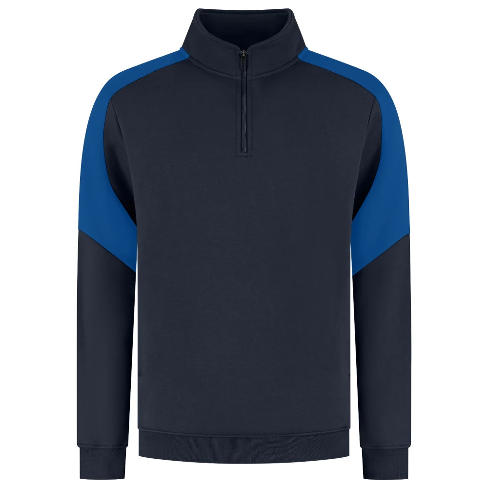 Tricorp 306111 Zip Sweater Bicolor Redefined Ink Royal Blue
