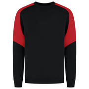 Tricorp 306112 Sweater Bicolor Redefined Black Bright Red