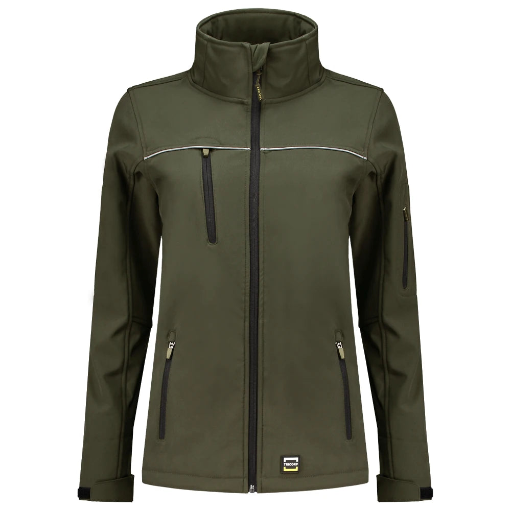 Tricorp 402009 Softshell Luxe Dames Army