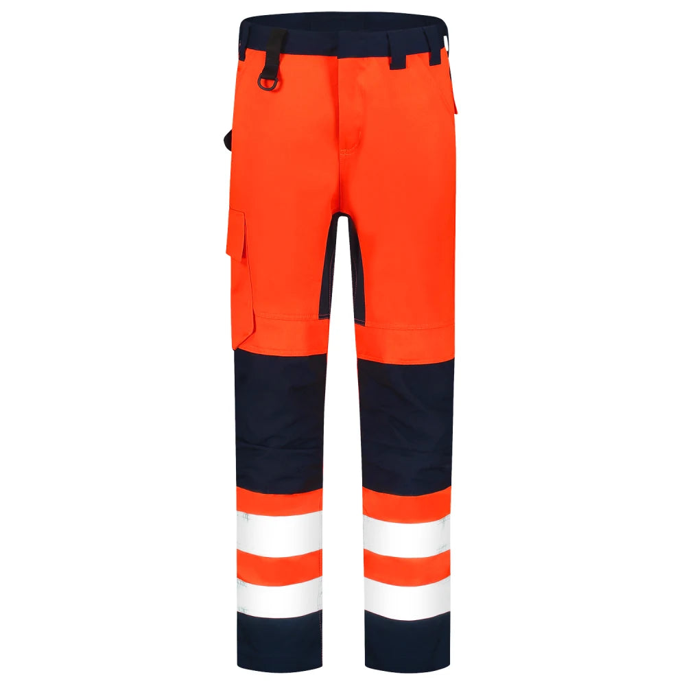 Tricorp 503011 Werkbroek High Vis Bicolor Fluor Orange Ink