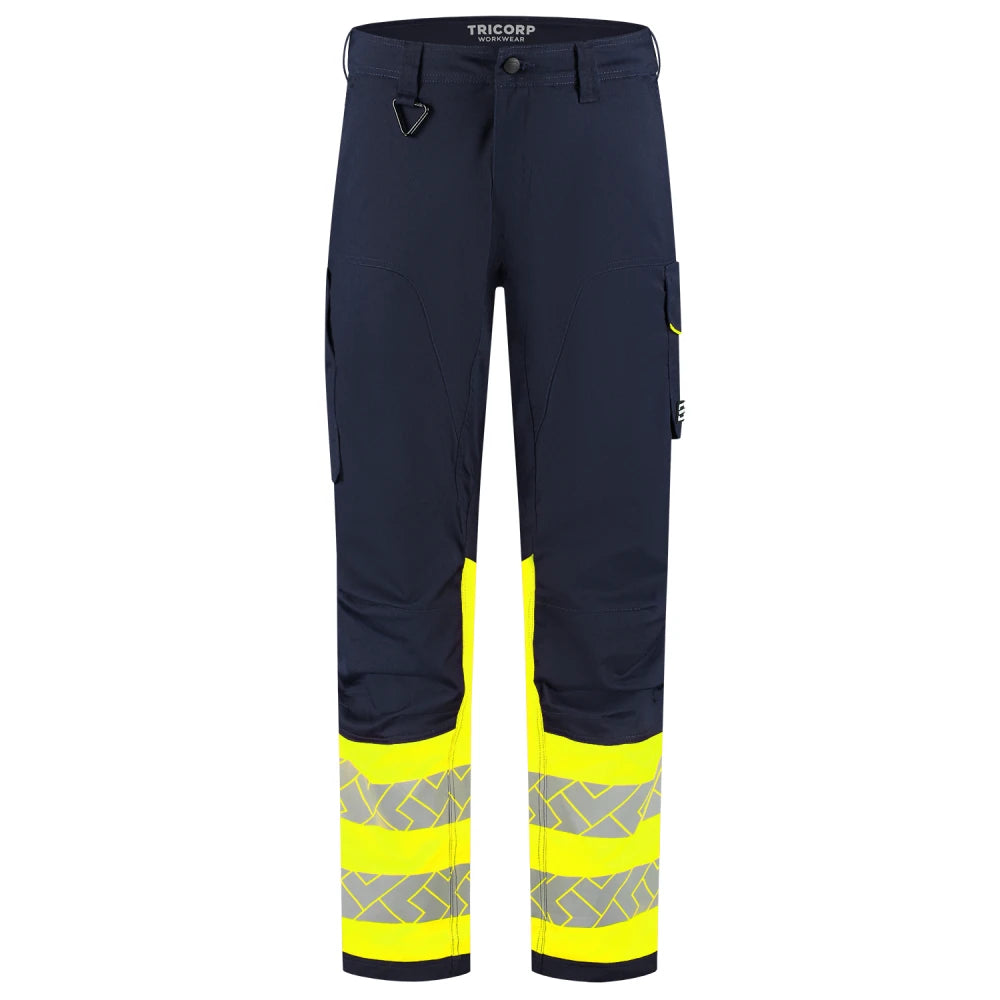 Tricorp 506117 Werkbroek 2-Way Stretch High Vis Redefined Ink Fluor Yellow