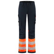 Tricorp 506126 Werkbroek 2-Way Stretch High Vis Redefined Dames Ink Fluor Orange