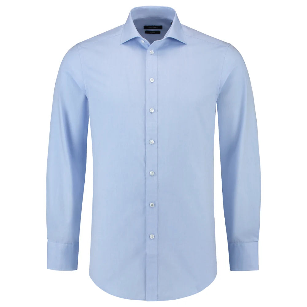Tricorp 705008 Overhemd Stretch Fitted Blue